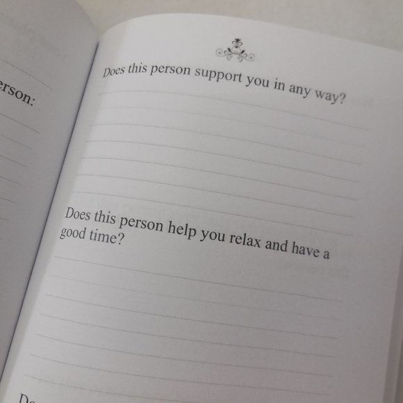 Self-Help Workbook Blacklist Journal Relationship Evoluation NEW - Picture 5 of 10